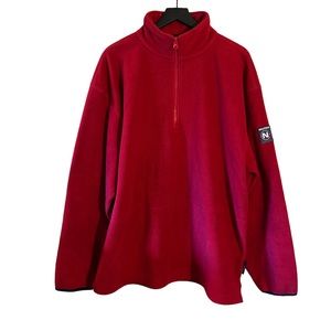 Vintage Red Nautica Fleece Sweater